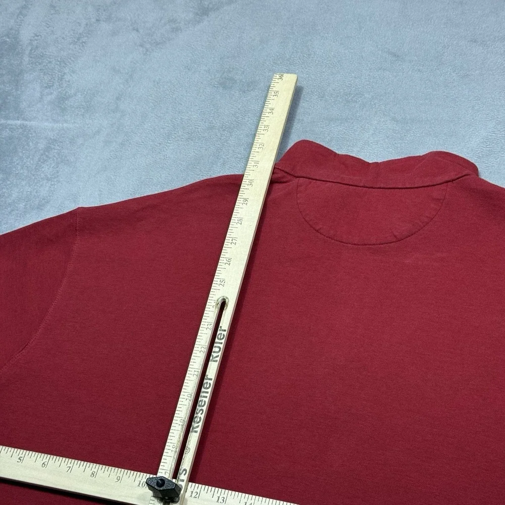 Polo Ralph Lauren 1/4 Zip Pullover Mens 3XB Big Red Performance Stretch Normcore